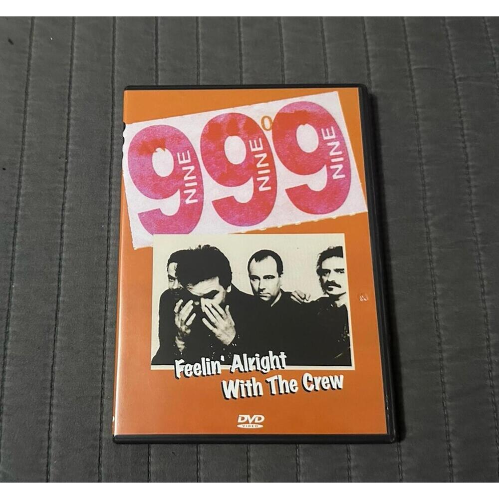 999 - Feelin' Alright With The Crew (DVD, 1984) Punk Rock UK Import Very RARE